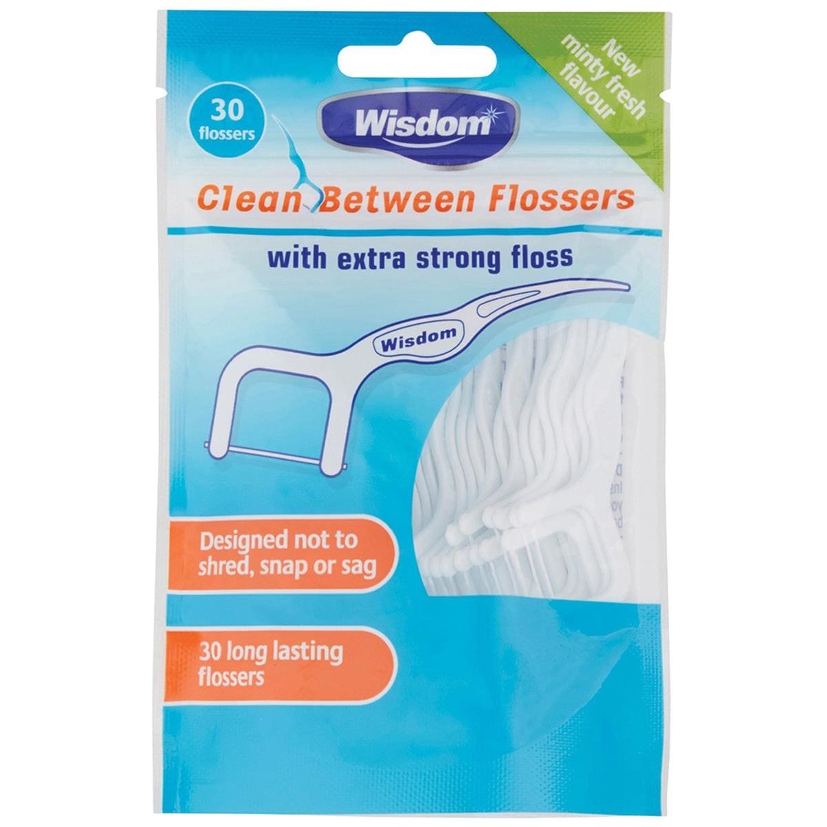 Clean Between P Shape Floss Harps 30pk x 5