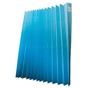 HS Disposable Curtains 4.2 x 2m Drop Sky Blue