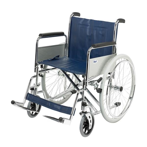 Heavy-Duty Self-Propelled Steel Wheelchair