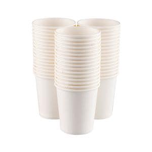 Paper Cups White 6oz Single Wall 1000pk