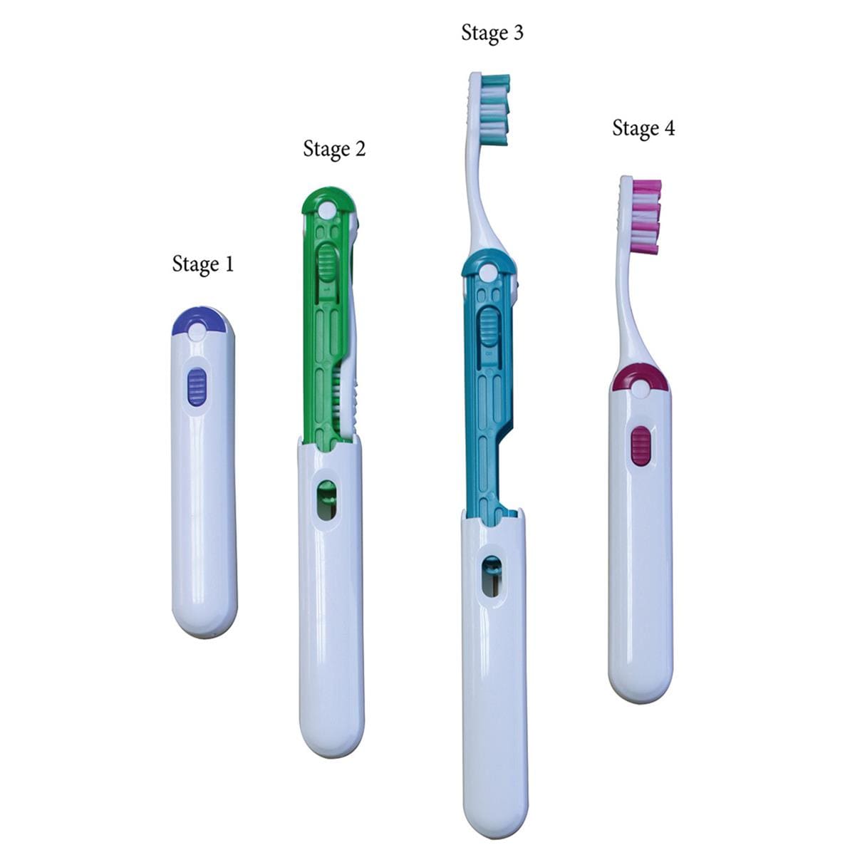DEHP Toothbrush Travel Assorted Colours Case of 30