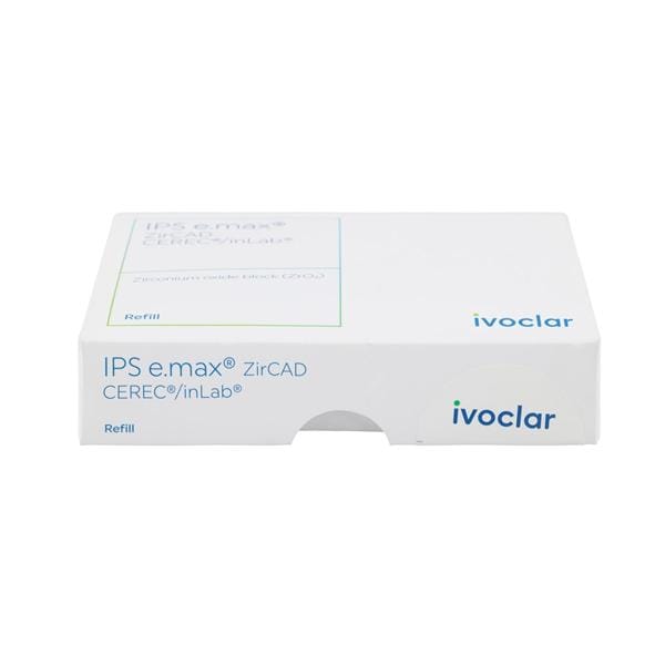 IPS e.max ZirCAD CEREC/inLab (MT) Medium Translucency Multi A2 B45 3pk