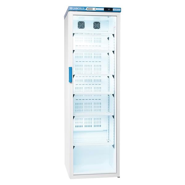 Free-Standing IntelliCold Pharmacy Refrigerator 440L Glass Door Digital Door Lock