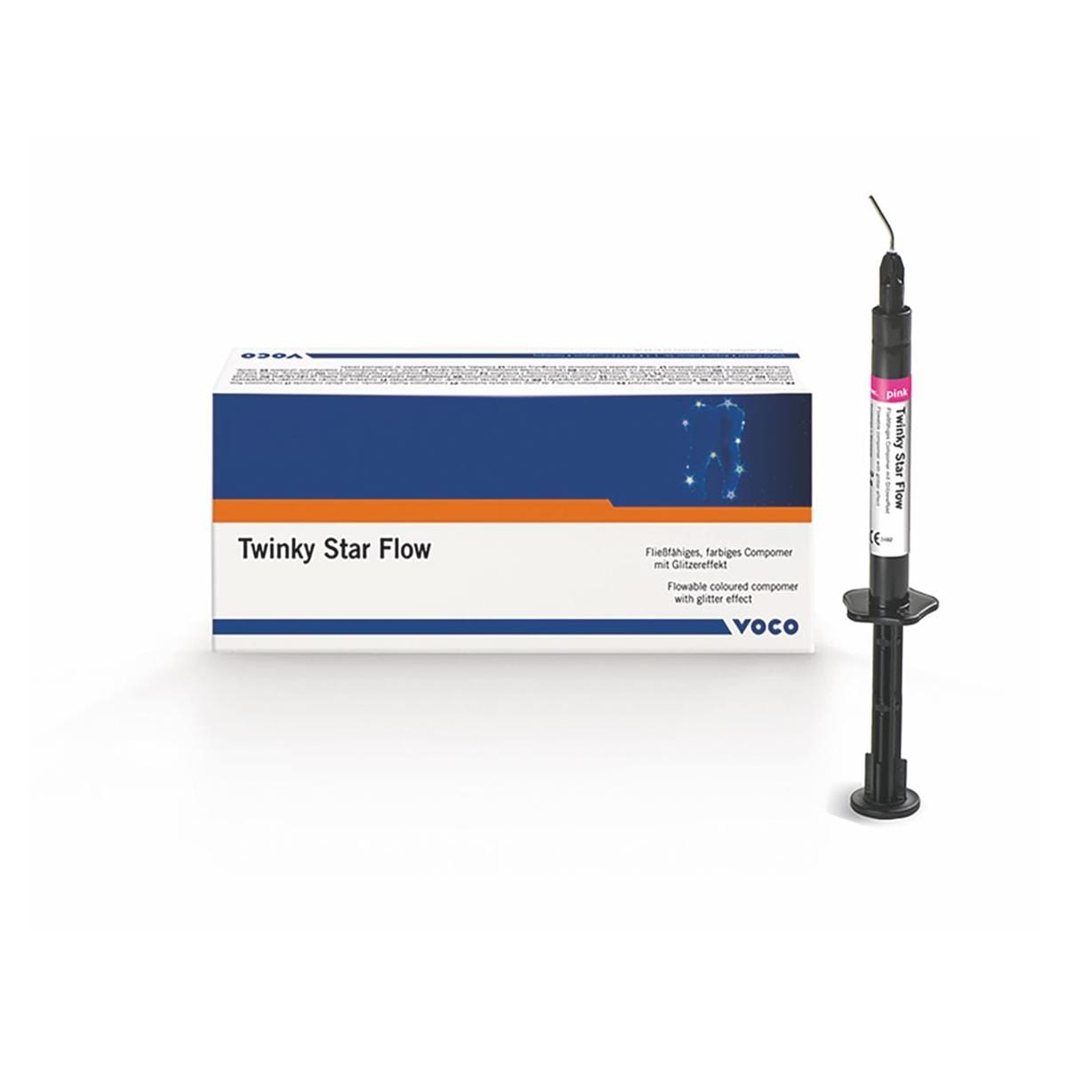 Twinky Star Flow Syringe Pink 2g