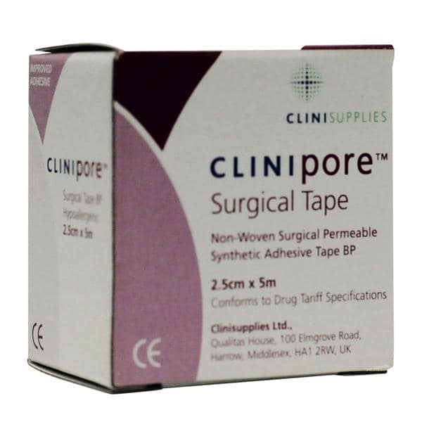 Clinipore Surgical Tape 2.5cm x 5m