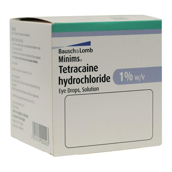 Minims Tetracaine Hydrochloride Eye Drops Sol 1%