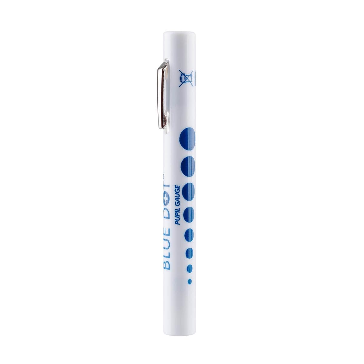 Blue Dot Disposable White Pen Torch