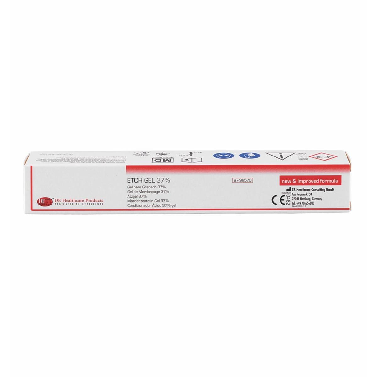 DEHP Etch Gel Syringe 37% 12g & 3 Tips