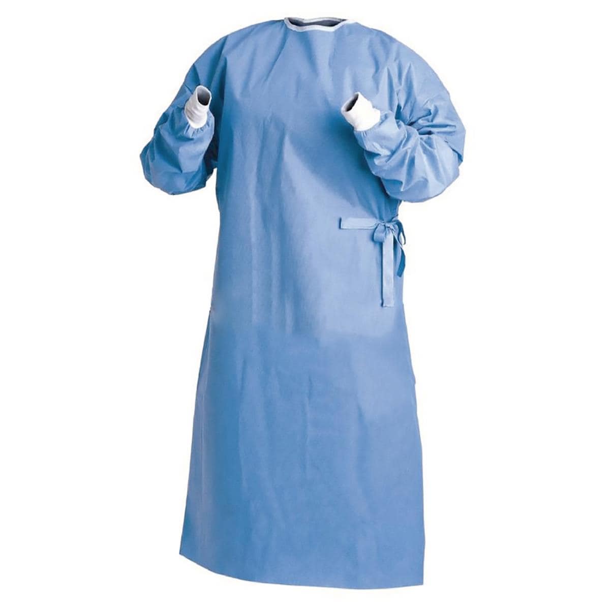 HS Surgical Gown Sterile Blue Large 25pk