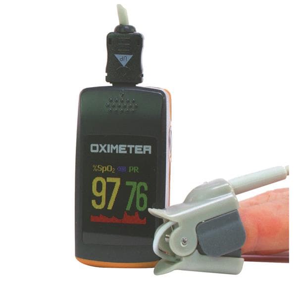 Creative PC-60E Finger Pulse Oximeter with additional Paediatric Clip Sensor