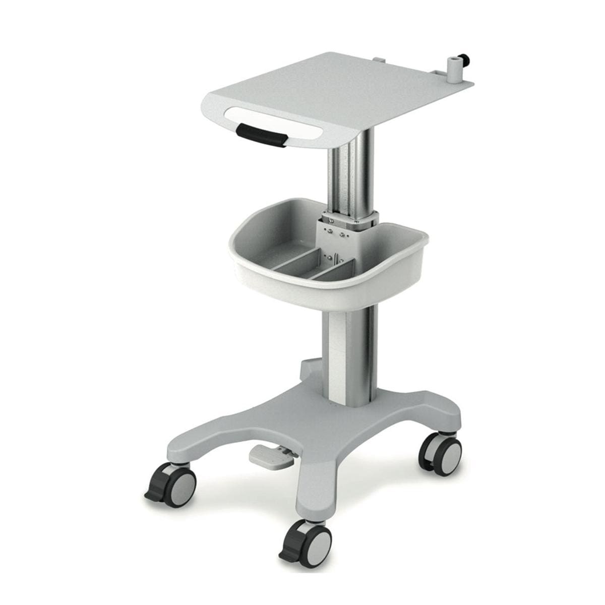 Seca CT500-2 Height Adjustment ECG Cart With Utility Storage Bin