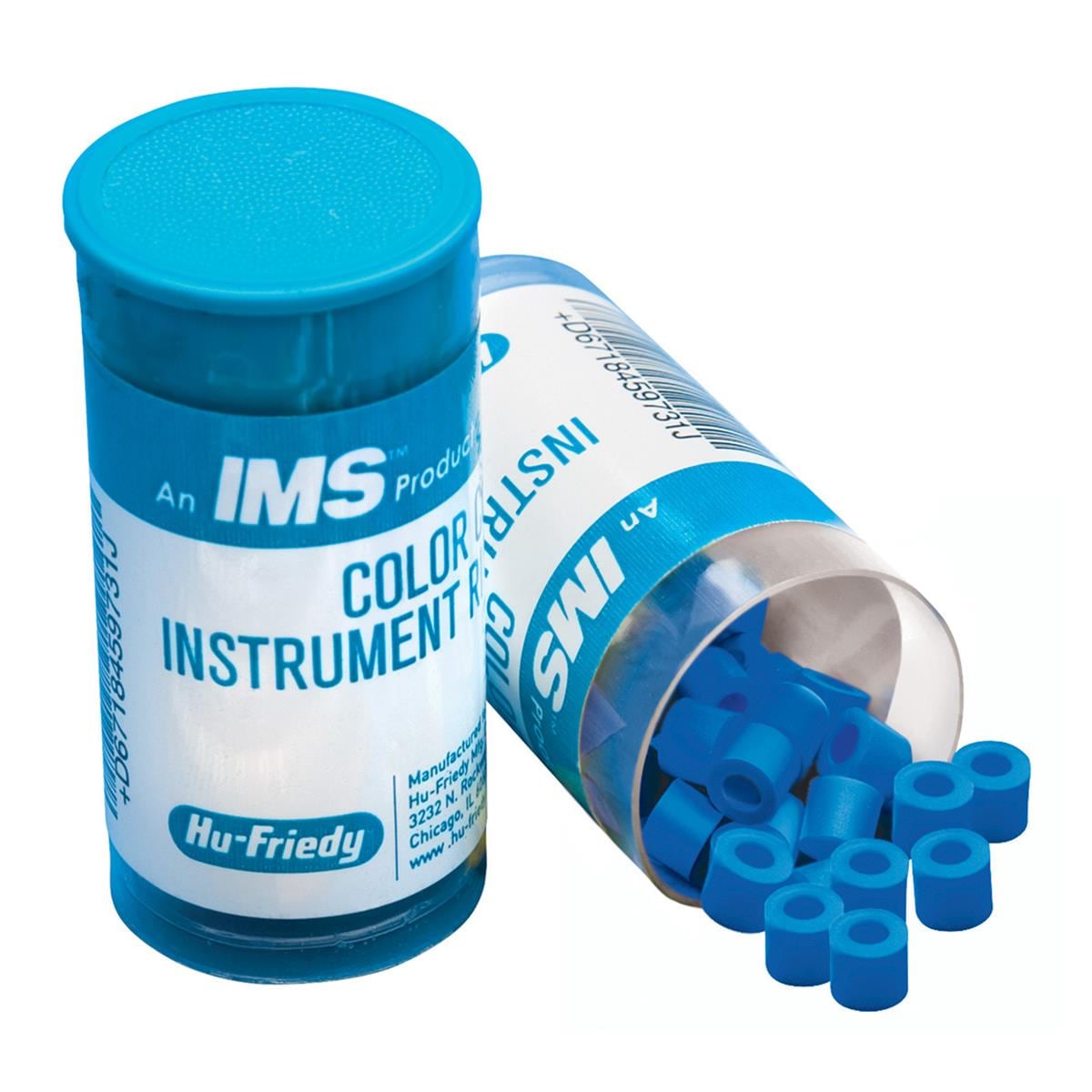 IMS Color Code Instrument Rings Blue Small 50pk