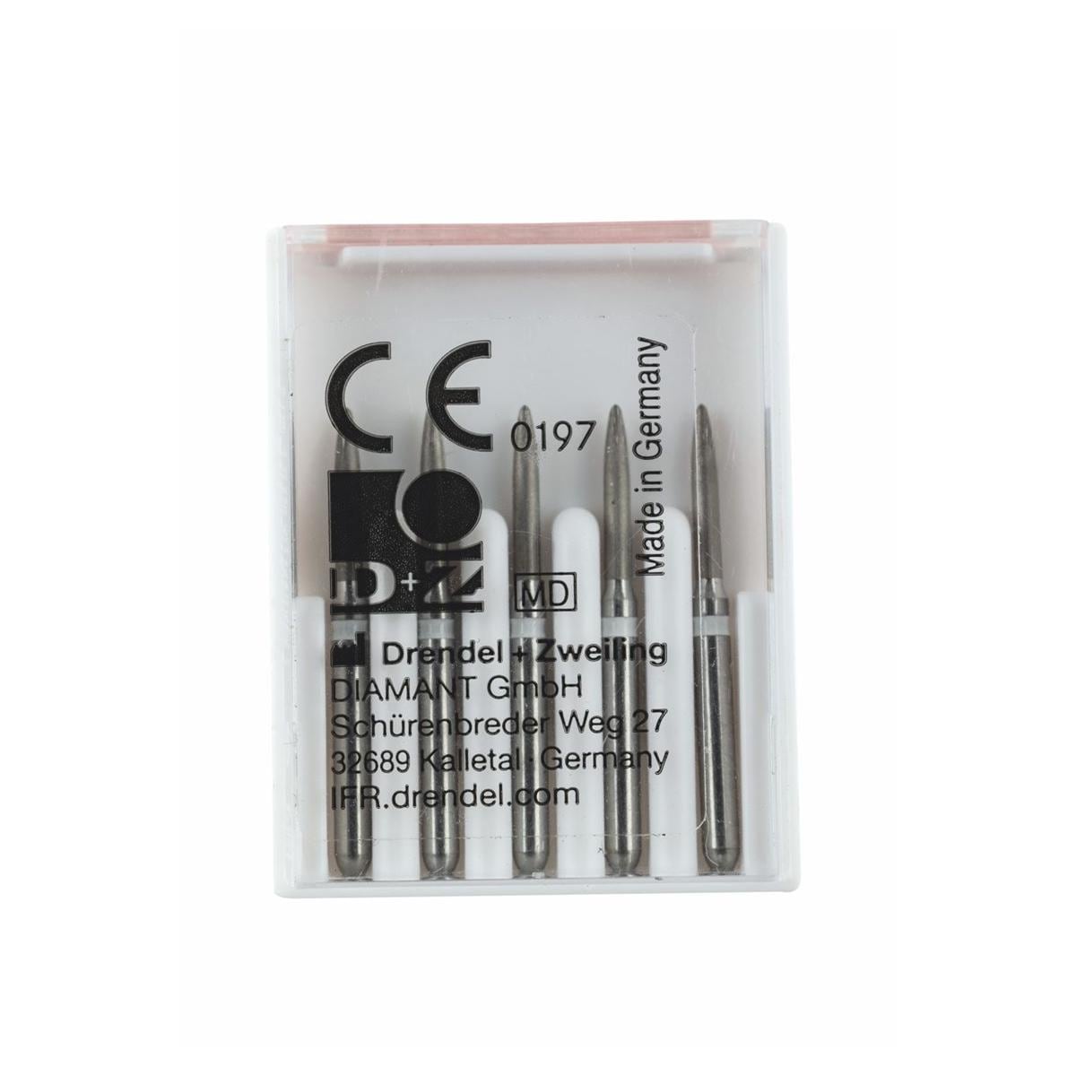 D&Z Bur Composite Finishing 862U 012FG 5pk