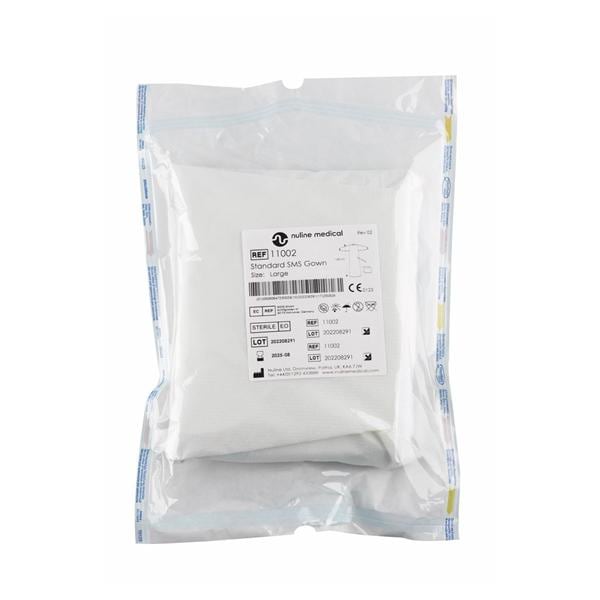 SMS Surgical Gown 43gsm Sterile Large 28pk