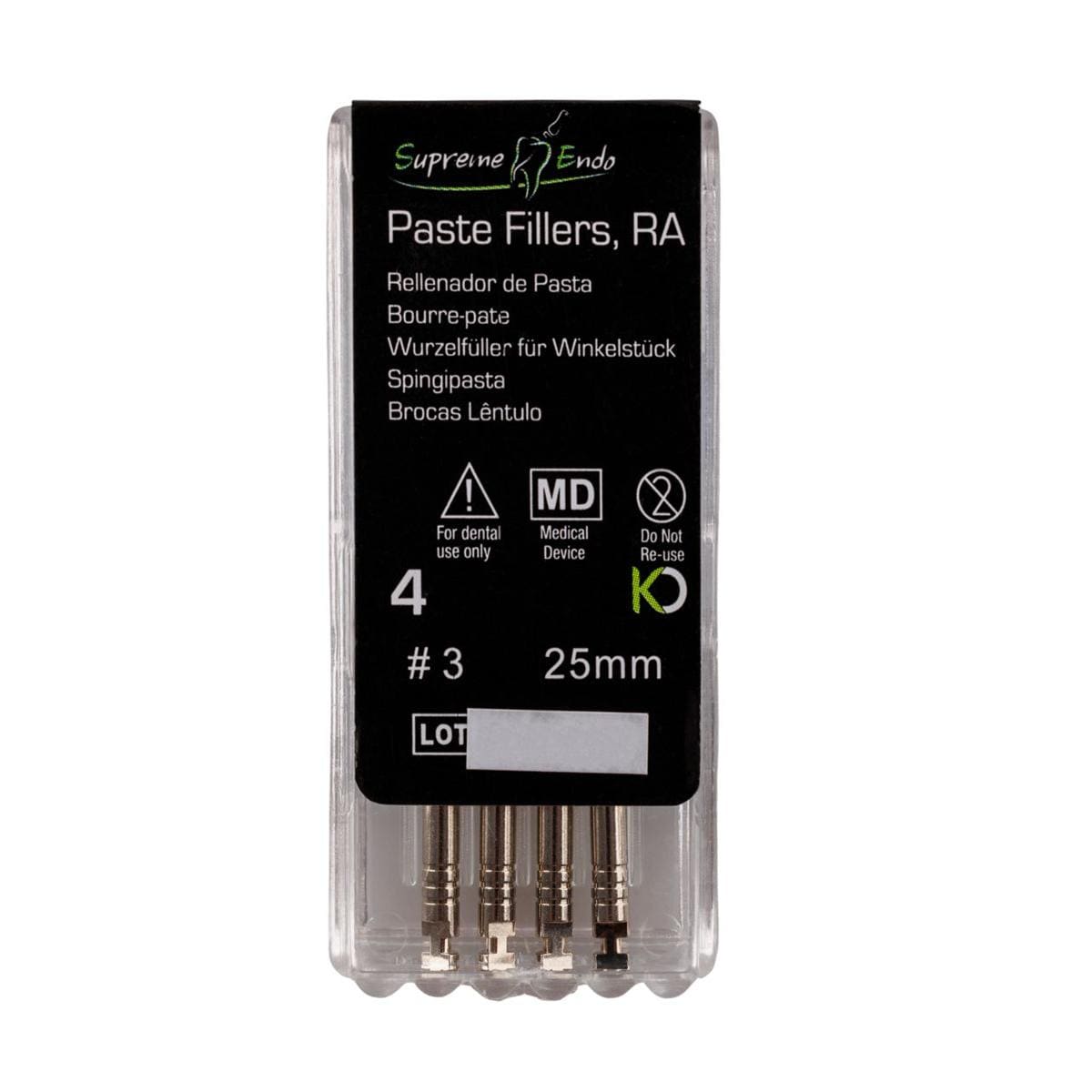 SE Paste Fillers 25mm Size 3 Green 6pk