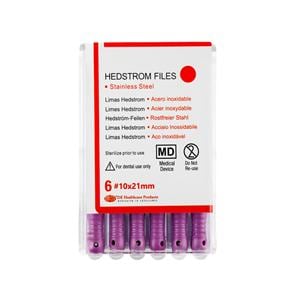 DEHP Hedstrom File 21mm Size 10 6pk