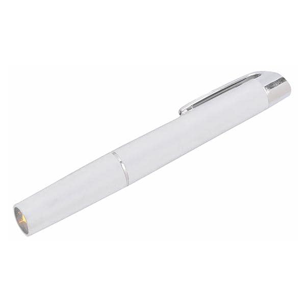 Plastic Reusable Pen Torch White