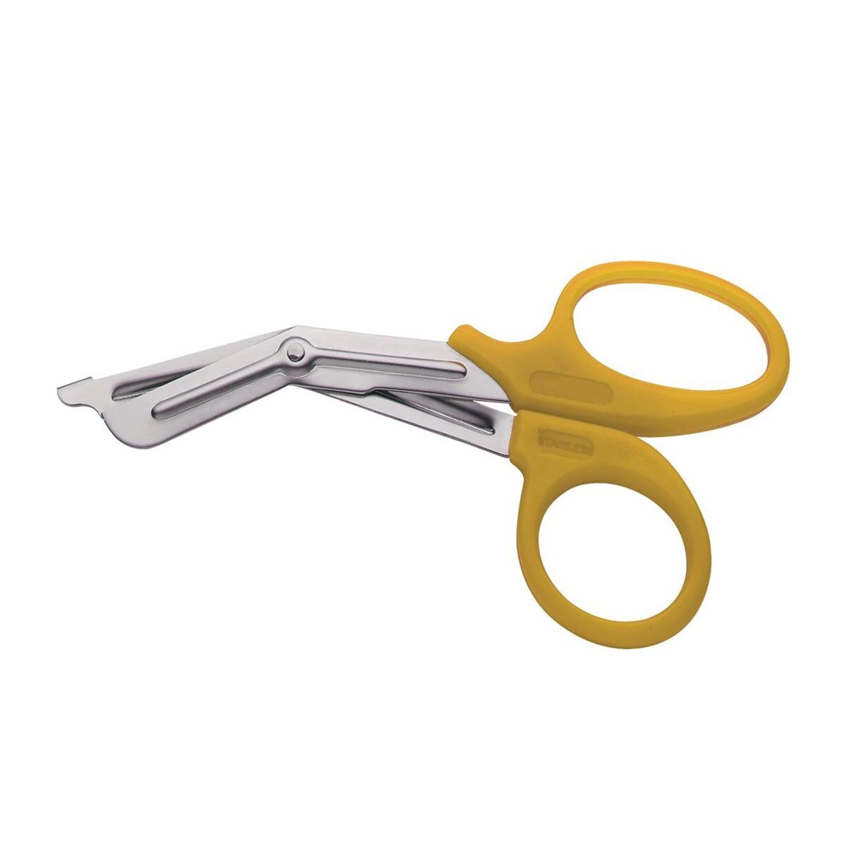 19cm Tuff Cutt Scissors Yellow 10pk