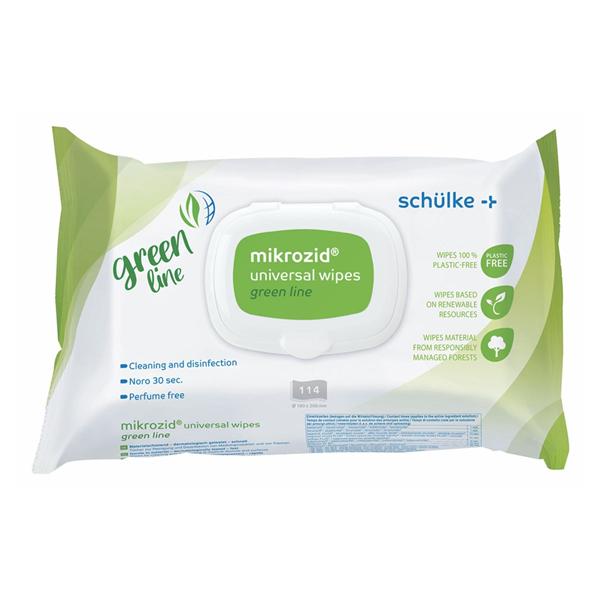 Mikrozid Universal Wipes Green Line 114pk