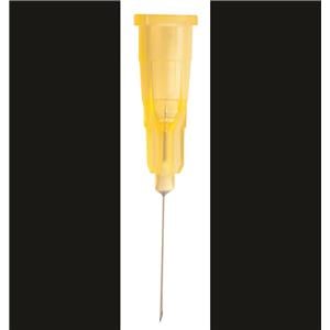 Agani Needle Hypodermic 20G x 38mm Yellow 100pk