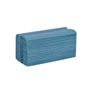 C-Fold Towel 1-Ply Recycled Blue 24.8 x 21.7mm 2400pk