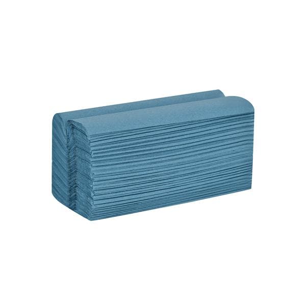 C-Fold Towel 1-Ply Recycled Blue 24.8 x 21.7mm 2400pk