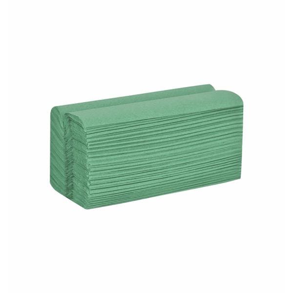 C-Fold Towel 1-Ply Recycled Green 24.8 x 21.7mm 2400pk