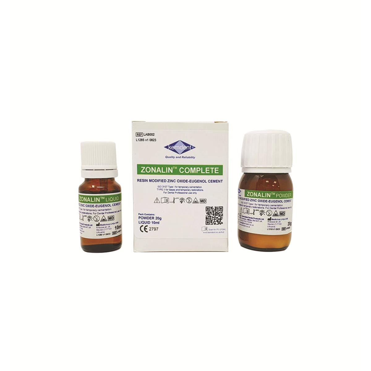 Zonalin Complete Powder 20g/Liquid 10ml