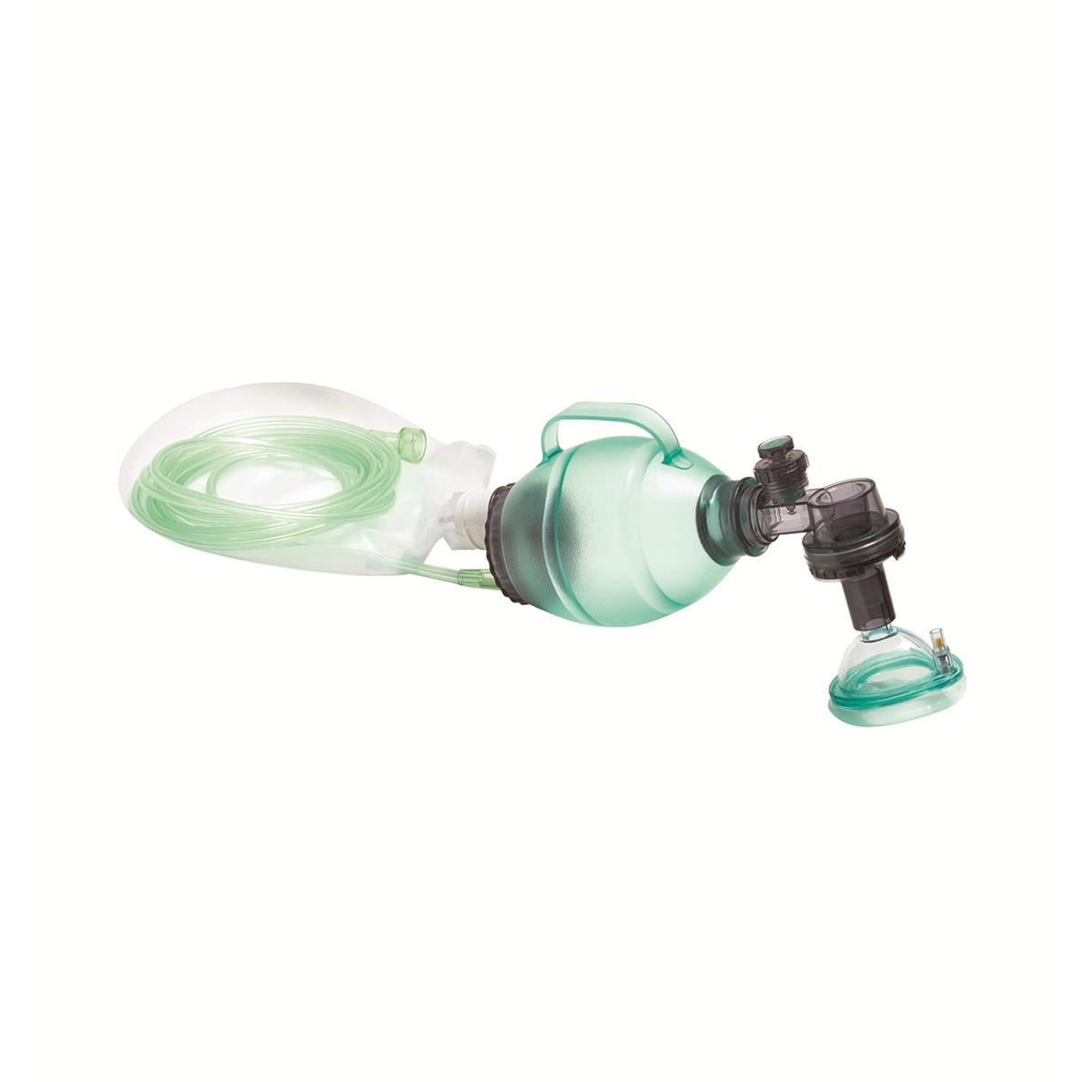 BVM Resuscitator Paed 550ml Valve 40cm Size 1 Mask