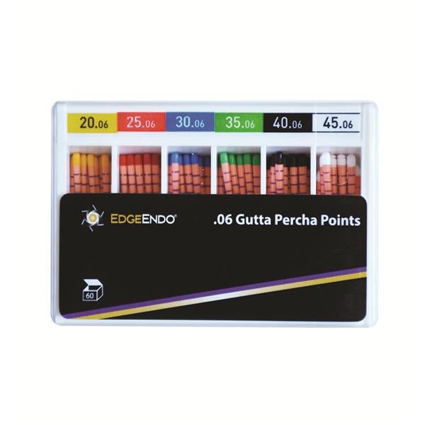 Edge Gutta Percha Points 25.06 60pk