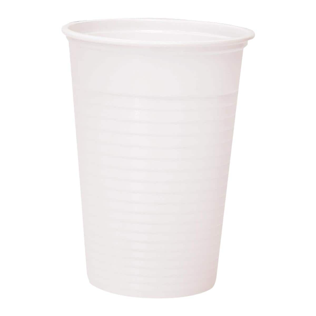 DEHP Beakers Plastic Disposable White 200ml 3000pk