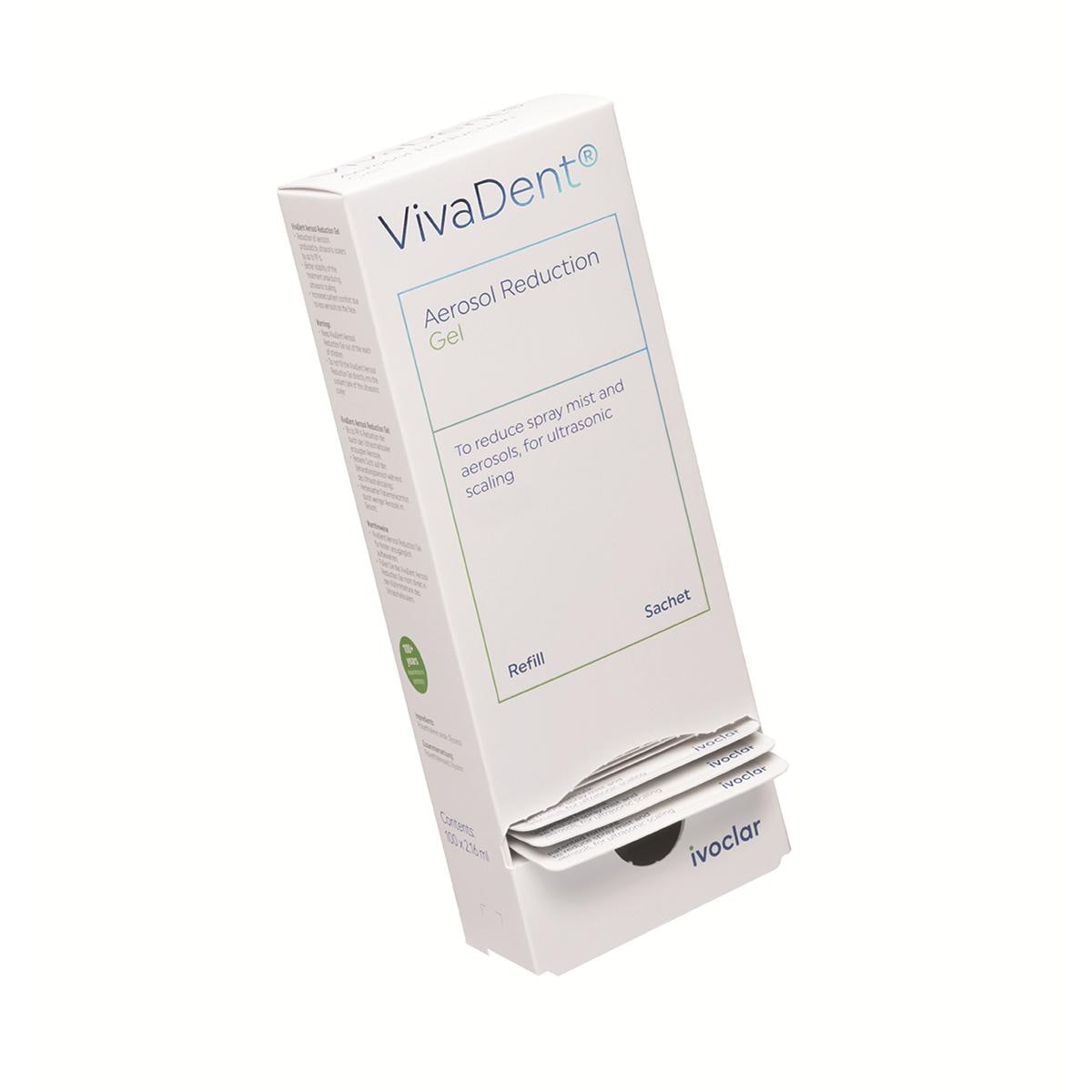 VivaDent Aerosol Reduction Gel Sachets 2.16ml 100pk