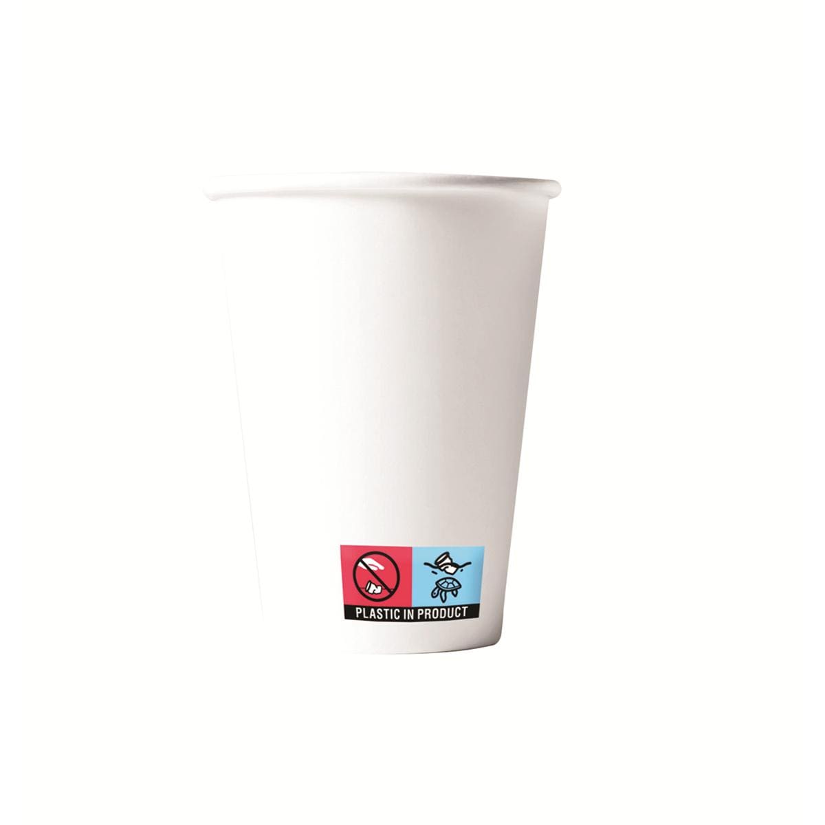 DEHP Paper Cups PE 180ml White Recyclable 1000pk